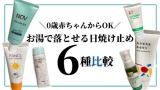 0さい注意 赤ちゃんの日焼け止めっていつから ママから人気の商品も紹介 ほのきちの育児ブログ